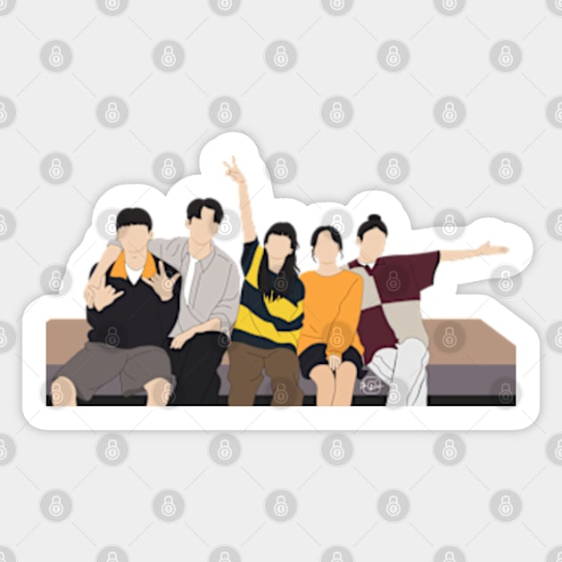 Twenty-Five, Twenty-One Korean Drama Sticker by ayshatazin